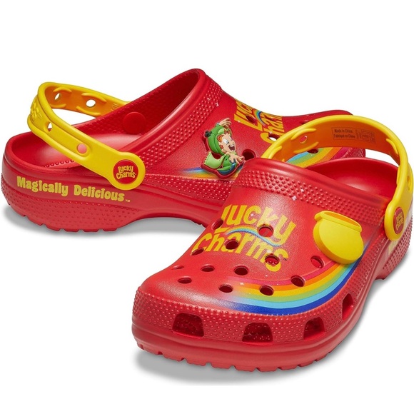 NWT lucky charm crocs - Picture 1 of 4
